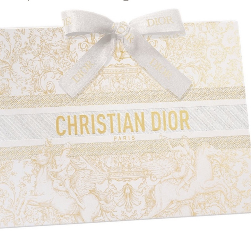 Christian Dior Gift Bag with Ribbon